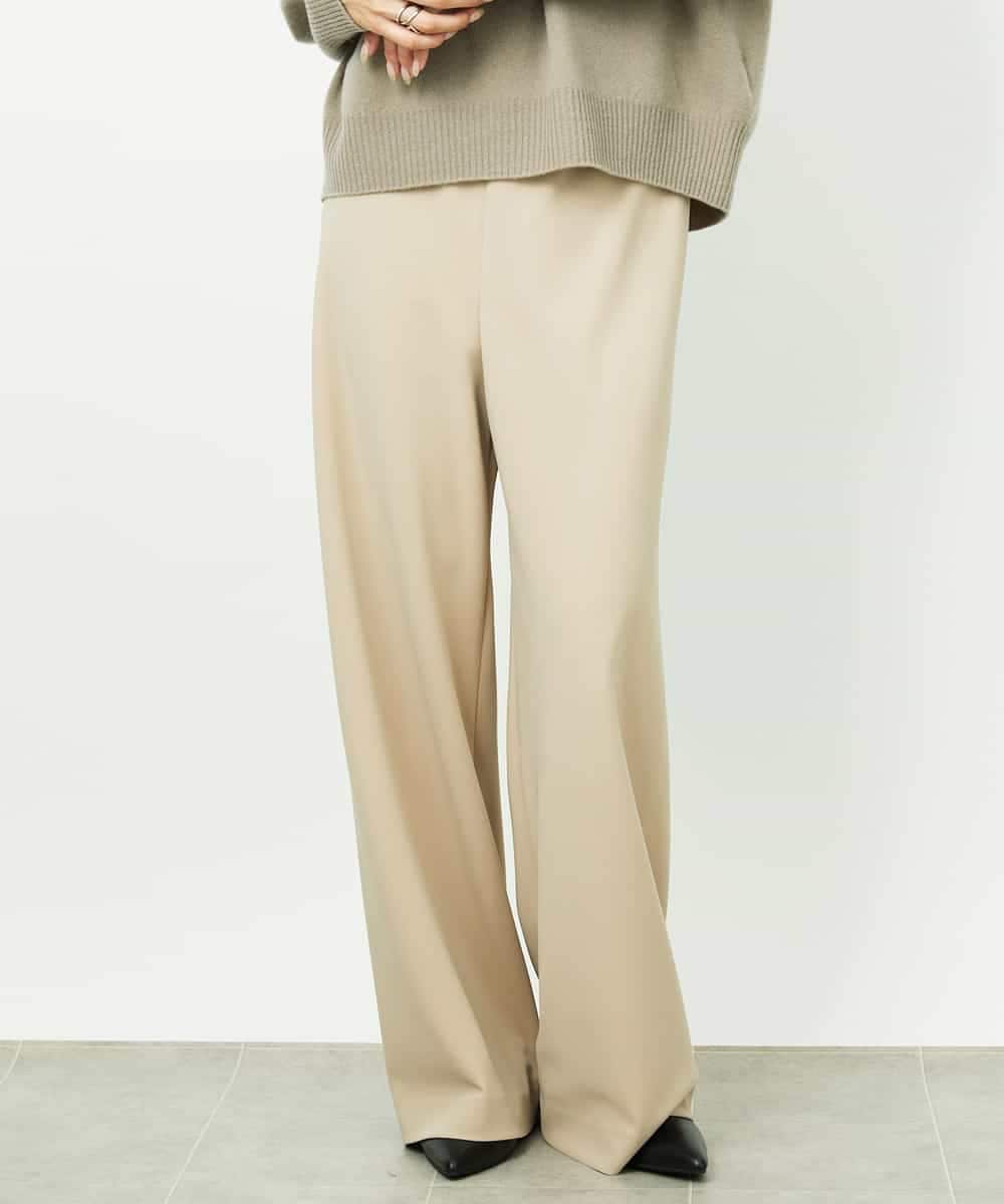 FMLDD02220 MICHEL KLEIN [コージーボトム]シームレスワイドパンツ