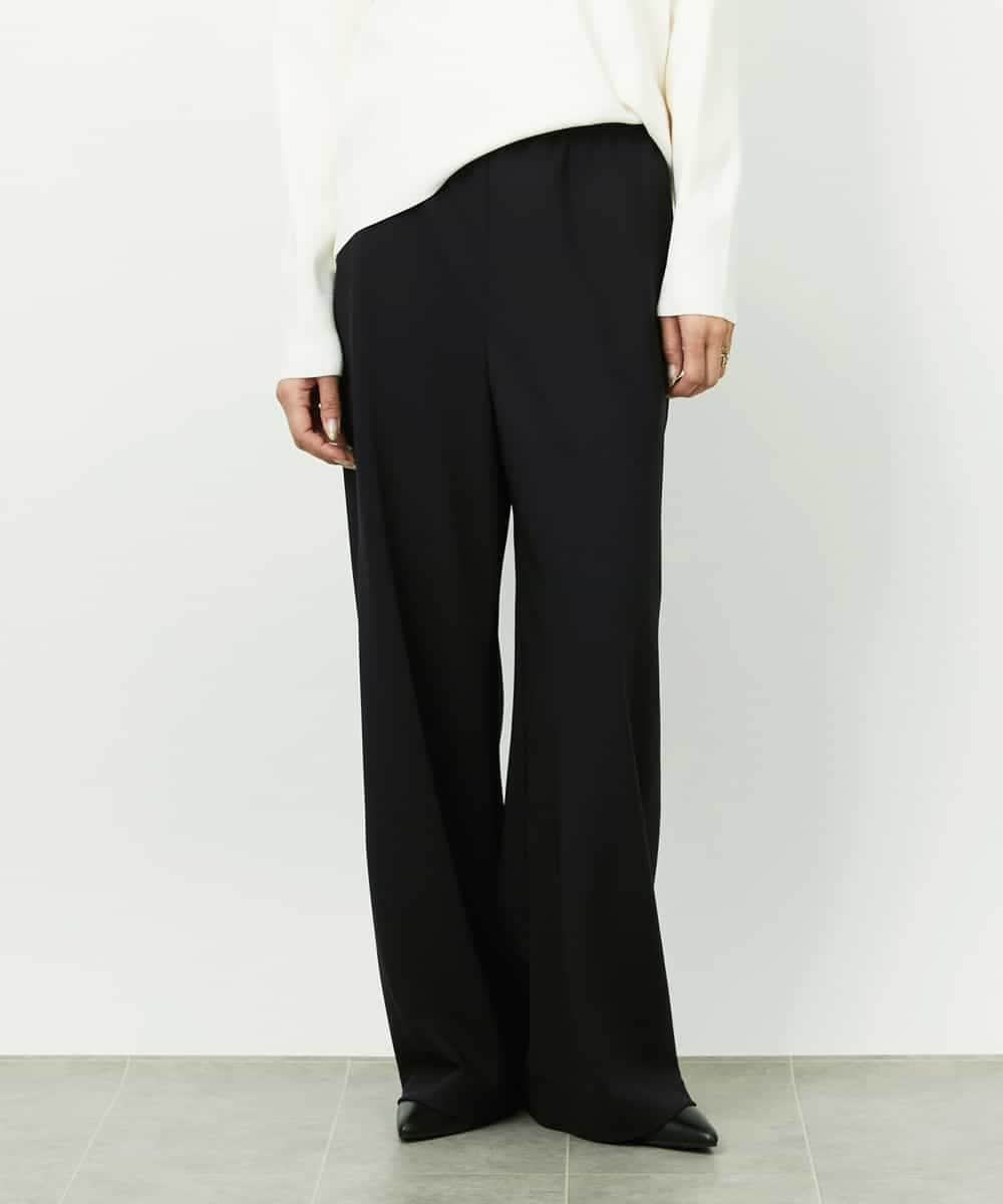 FMLDD02220 MICHEL KLEIN(ミッシェルクラン) [コージーボトム]シームレスワイドパンツ ベージュ