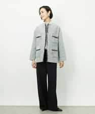 FMLDD02220 MICHEL KLEIN(ミッシェルクラン) [コージーボトム]シームレスワイドパンツ ベージュ