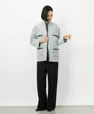 FMLDD02220 MICHEL KLEIN(ミッシェルクラン) [コージーボトム]シームレスワイドパンツ ベージュ