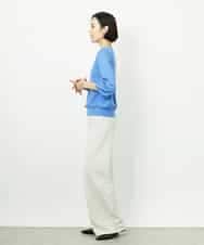 FMLDD02220 MICHEL KLEIN(ミッシェルクラン) [コージーボトム]シームレスワイドパンツ ベージュ