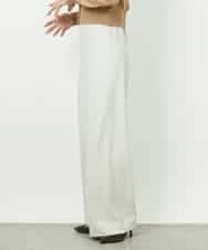 FMLDD02220 MICHEL KLEIN(ミッシェルクラン) [コージーボトム]シームレスワイドパンツ ベージュ