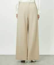 FMLDD02220 MICHEL KLEIN(ミッシェルクラン) [コージーボトム]シームレスワイドパンツ ベージュ