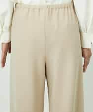 FMLDD02220 MICHEL KLEIN(ミッシェルクラン) [コージーボトム]シームレスワイドパンツ ベージュ