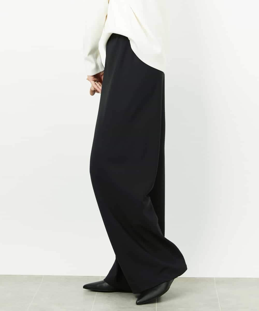 FMLDD02220 MICHEL KLEIN [コージーボトム]シームレスワイドパンツ