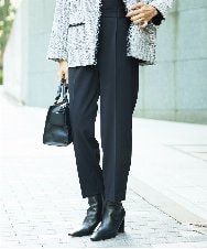 FMLDD05200 MICHEL KLEIN(ミッシェルクラン) テーパードパンツ ライトグレー