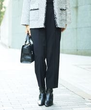 FMLDD05200 MICHEL KLEIN(ミッシェルクラン) テーパードパンツ ライトグレー