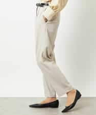 FMLDD05200 MICHEL KLEIN(ミッシェルクラン) テーパードパンツ ライトグレー