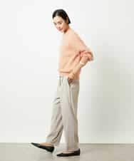 FMLDD05200 MICHEL KLEIN(ミッシェルクラン) テーパードパンツ ライトグレー