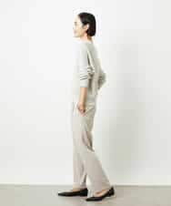 FMLDD05200 MICHEL KLEIN(ミッシェルクラン) テーパードパンツ ライトグレー