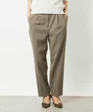 FMLDD05200 MICHEL KLEIN(ミッシェルクラン) テーパードパンツ ライトグレー