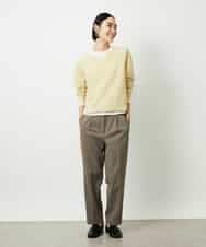 FMLDD05200 MICHEL KLEIN(ミッシェルクラン) テーパードパンツ ライトグレー