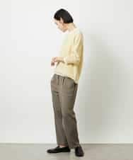 FMLDD05200 MICHEL KLEIN(ミッシェルクラン) テーパードパンツ ライトグレー