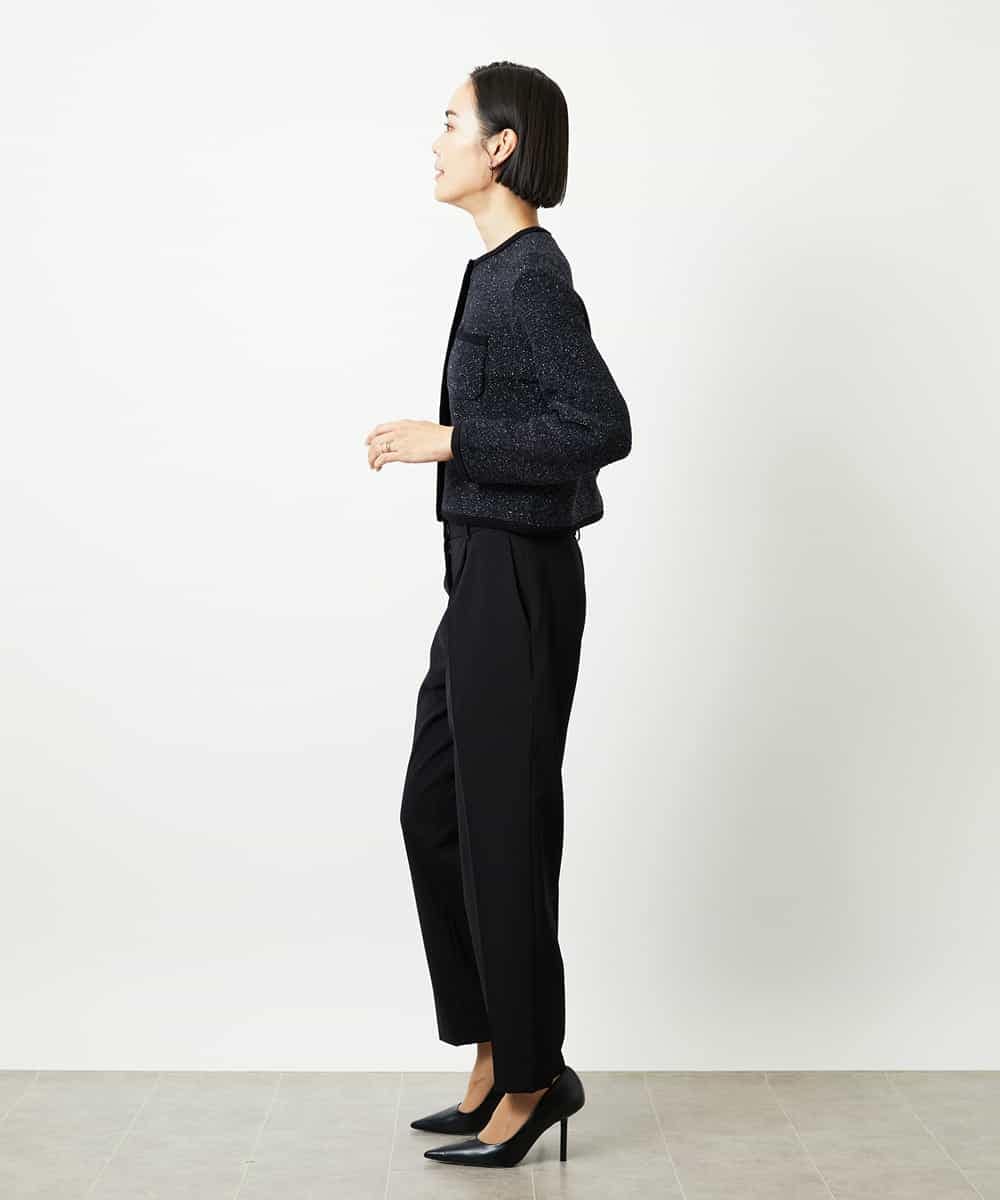 FMLDD05200 MICHEL KLEIN(ミッシェルクラン) テーパードパンツ ライトグレー