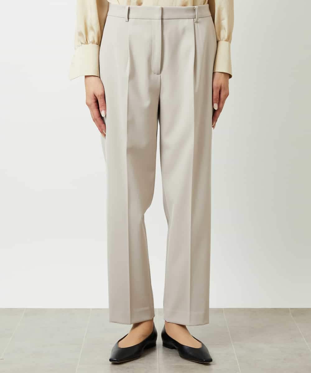 FMLDD05200 MICHEL KLEIN(ミッシェルクラン) テーパードパンツ ライトグレー