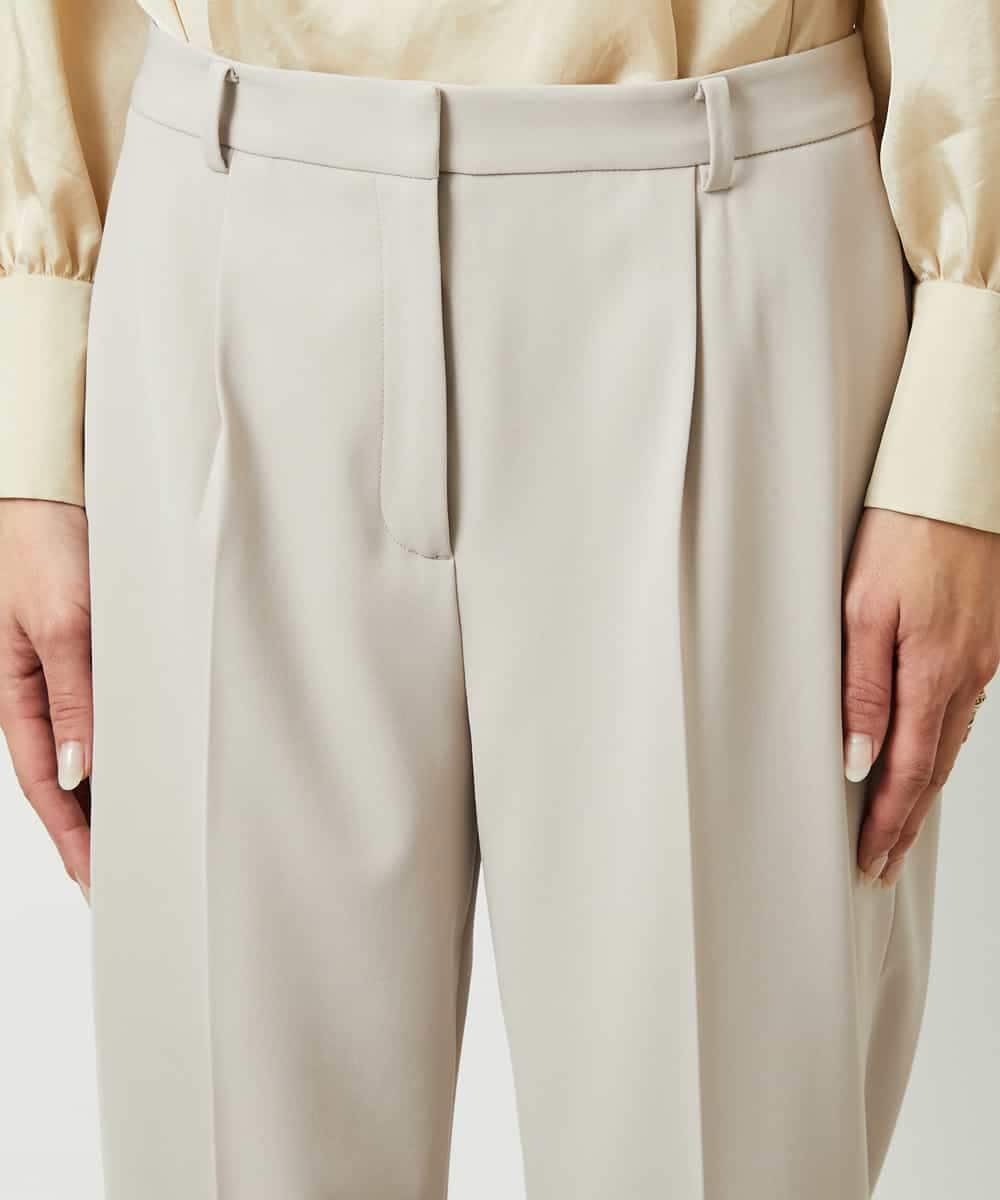 FMLDD05200 MICHEL KLEIN(ミッシェルクラン) テーパードパンツ ライトグレー