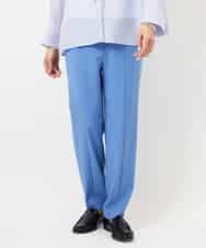 FMLDD10270 MICHEL KLEIN(ミッシェルクラン) [2WAYストレッチ]テーパードパンツ ライトグレー