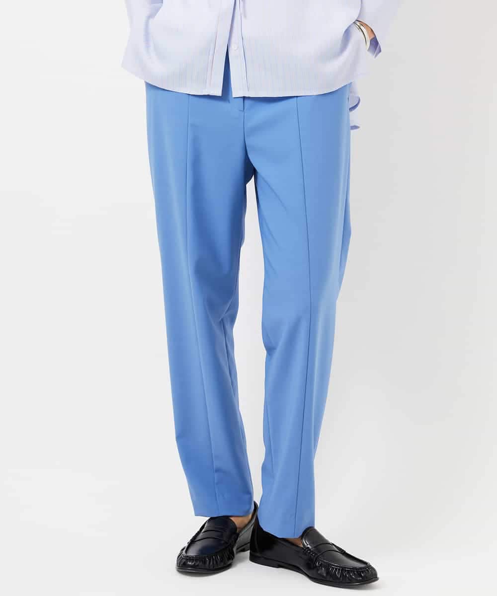 FMLDD10270 MICHEL KLEIN(ミッシェルクラン) [2WAYストレッチ]テーパードパンツ ライトグレー