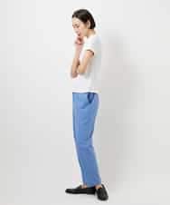 FMLDD10270 MICHEL KLEIN(ミッシェルクラン) [2WAYストレッチ]テーパードパンツ ライトグレー