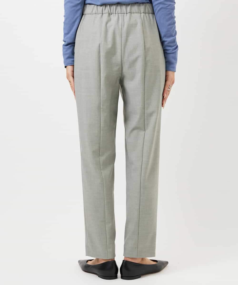 FMLDD10270 MICHEL KLEIN(ミッシェルクラン) [2WAYストレッチ]テーパードパンツ ライトグレー