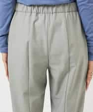 FMLDD10270 MICHEL KLEIN(ミッシェルクラン) [2WAYストレッチ]テーパードパンツ ライトグレー