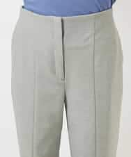 FMLDD10270 MICHEL KLEIN(ミッシェルクラン) [2WAYストレッチ]テーパードパンツ ライトグレー