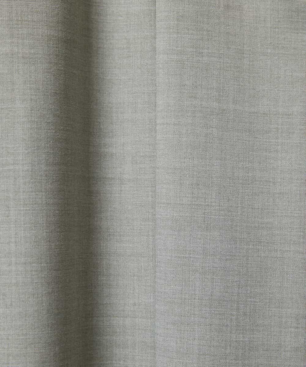 FMLDD10270 MICHEL KLEIN(ミッシェルクラン) [2WAYストレッチ]テーパードパンツ ライトグレー