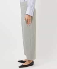 FMLDD11230 MICHEL KLEIN(ミッシェルクラン) [2WAYストレッチ]定番ワイドパンツ ブラック