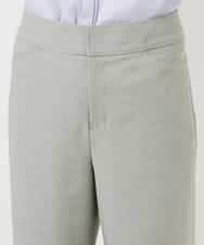 FMLDD11230 MICHEL KLEIN(ミッシェルクラン) [2WAYストレッチ]定番ワイドパンツ ブラック