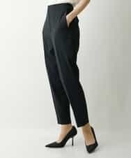 FMLFS19230 MICHEL KLEIN(ミッシェルクラン) [セットアップ対応]ストレッチテーパードパンツ ブラック(94)