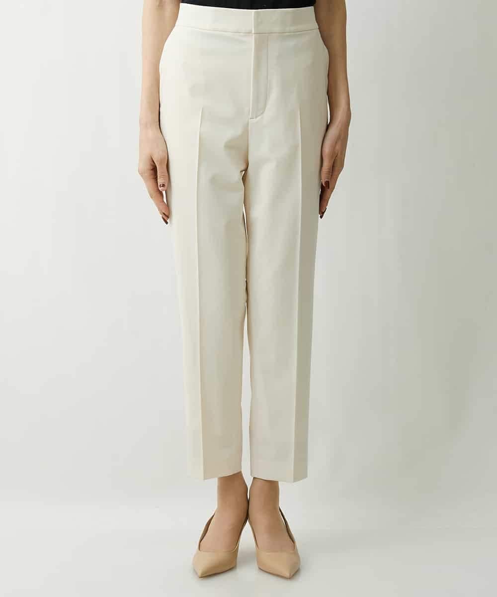 FMLFS19230 MICHEL KLEIN(ミッシェルクラン) [セットアップ対応]ストレッチテーパードパンツ ブラック(94)