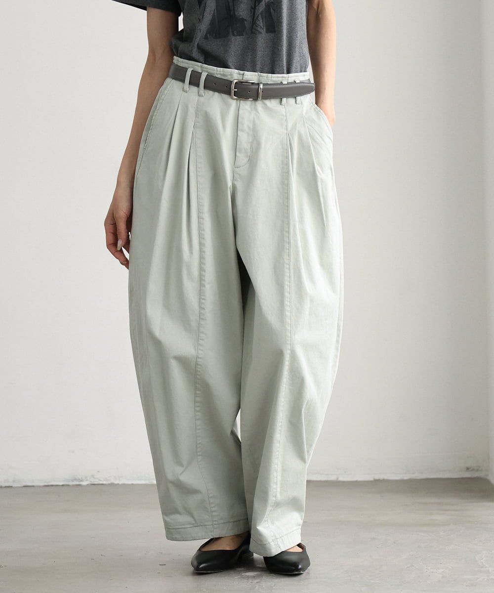 FMLGD02240 MICHEL KLEIN チノバレルパンツ