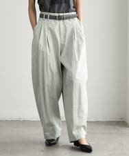 FMLGD02240 MICHEL KLEIN(ミッシェルクラン) チノバレルパンツ ベージュ