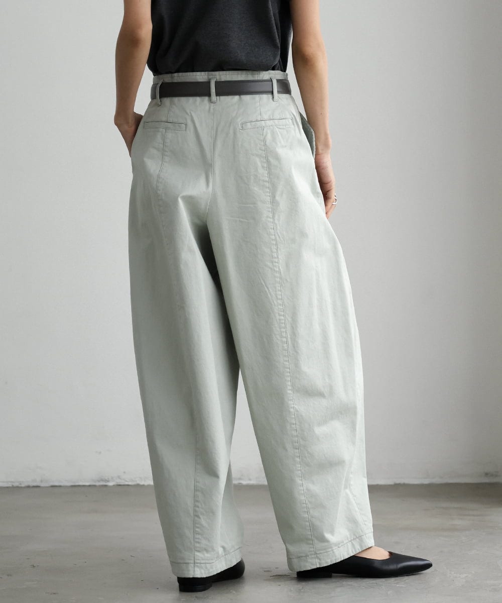 FMLGD02240 MICHEL KLEIN(ミッシェルクラン) チノバレルパンツ ベージュ