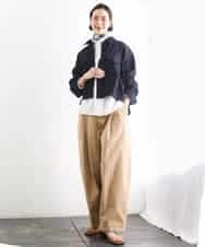 FMLGD02240 MICHEL KLEIN(ミッシェルクラン) チノバレルパンツ ベージュ