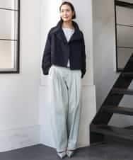 FMLGD02240 MICHEL KLEIN(ミッシェルクラン) チノバレルパンツ ベージュ