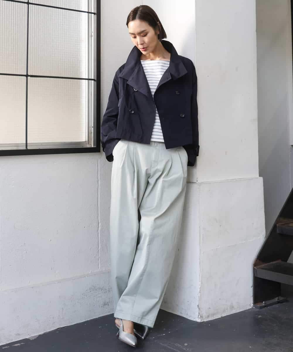 FMLGD02240 MICHEL KLEIN(ミッシェルクラン) チノバレルパンツ ベージュ