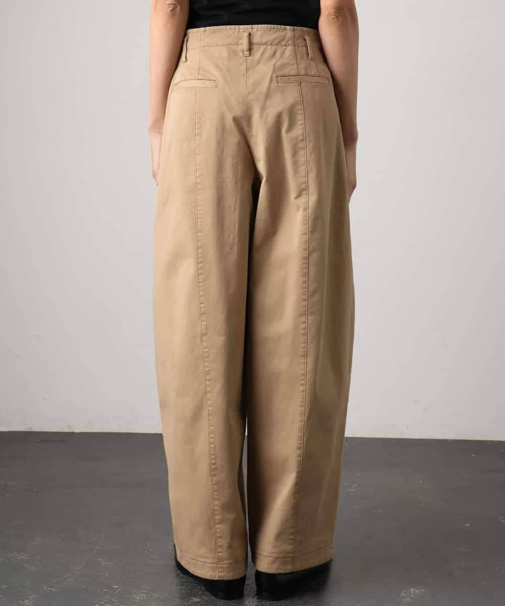 FMLGD02240 MICHEL KLEIN(ミッシェルクラン) チノバレルパンツ ベージュ