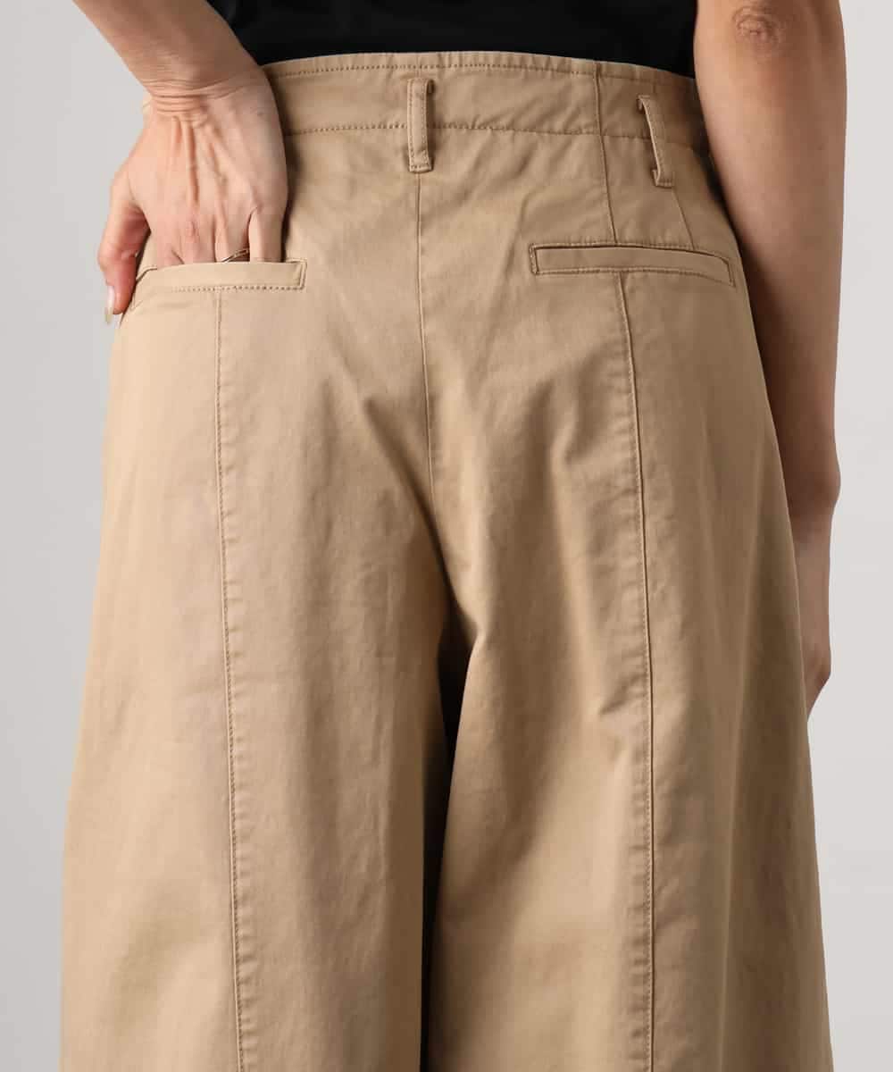 FMLGD02240 MICHEL KLEIN(ミッシェルクラン) チノバレルパンツ ベージュ