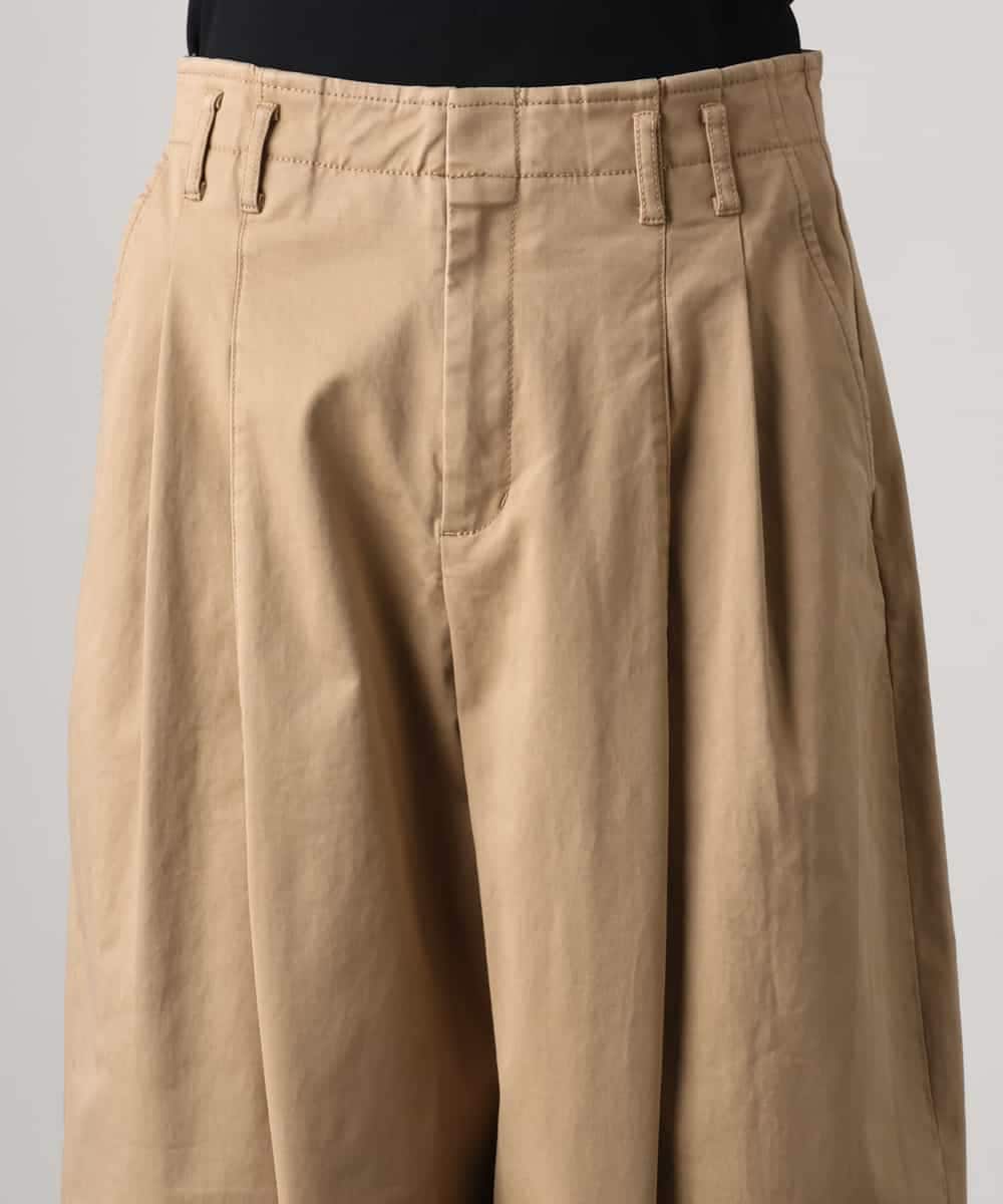 FMLGD02240 MICHEL KLEIN(ミッシェルクラン) チノバレルパンツ ベージュ