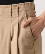 FMLGD02240 MICHEL KLEIN(ミッシェルクラン) チノバレルパンツ ベージュ