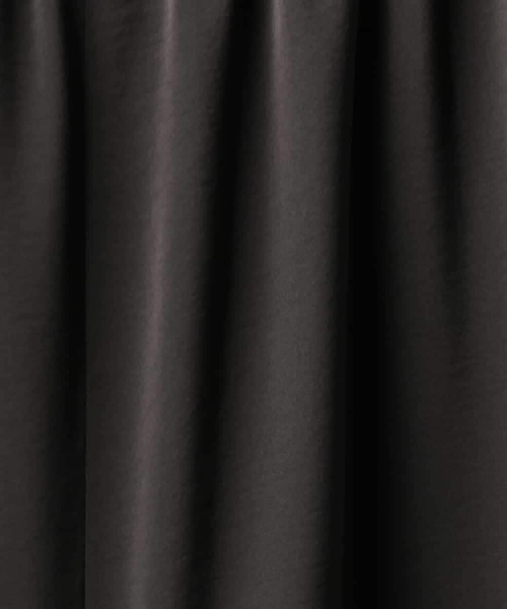 FMLGD03240 MICHEL KLEIN(ミッシェルクラン) [リラックスボトム]ダルサテン ワイドパンツ カーキ