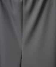 FMLGD04220 MICHEL KLEIN(ミッシェルクラン) [リラックスボトム]シームレスワイドパンツ ダークグレー