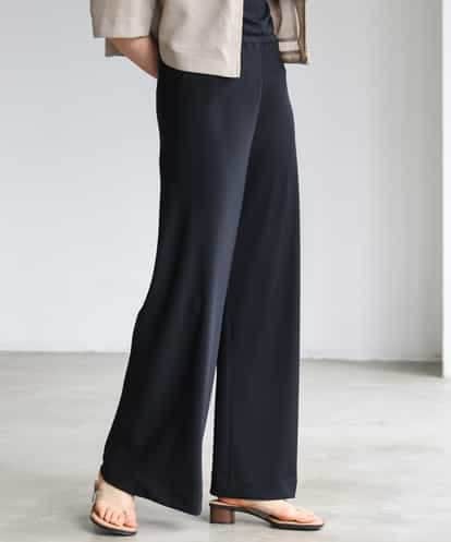 FMLGD04220 MICHEL KLEIN [リラックスボトム]シームレスワイドパンツ
