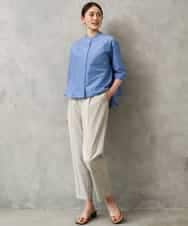 FMLGD06220 MICHEL KLEIN(ミッシェルクラン) [リラックスボトム]テーパードパンツ ベージュ