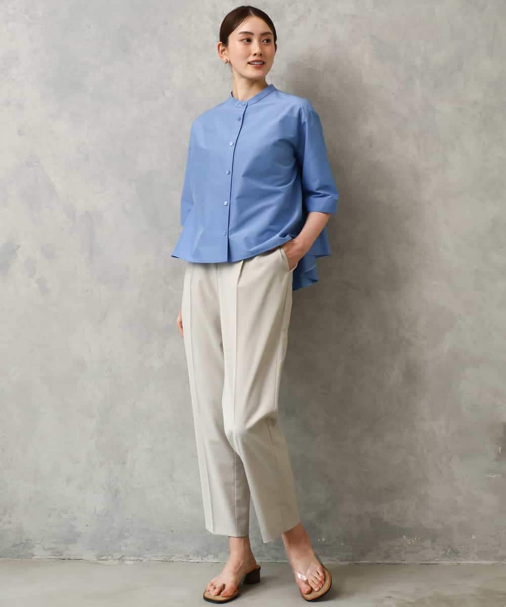 FMLGD06220 MICHEL KLEIN(ミッシェルクラン) [リラックスボトム]テーパードパンツ ベージュ