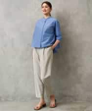 FMLGD06220 MICHEL KLEIN(ミッシェルクラン) [リラックスボトム]テーパードパンツ ベージュ