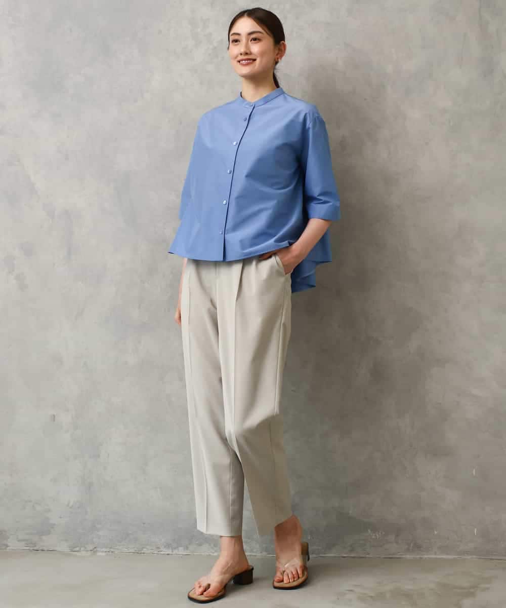 FMLGD06220 MICHEL KLEIN(ミッシェルクラン) [リラックスボトム]テーパードパンツ ベージュ