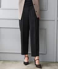 FMLGD06220 MICHEL KLEIN(ミッシェルクラン) [リラックスボトム]テーパードパンツ ベージュ