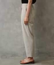 FMLGD06220 MICHEL KLEIN(ミッシェルクラン) [リラックスボトム]テーパードパンツ ベージュ